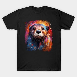 Otter Rainbow T-Shirt